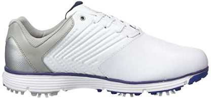 Callaway Men's M574 Chev Mulligan Golf Shoes, White Navy, 9 UK