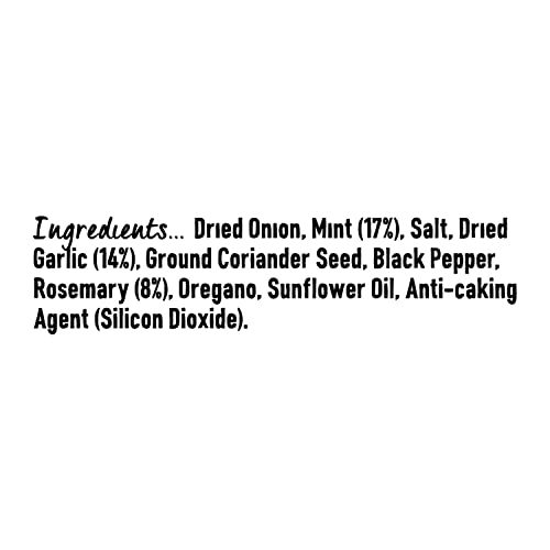 - Schwartz Rosemary and Garlic Lamb Seasoning 38 G | Jar | Pack of 6 | Expertly Blended Mix of Mint, Garlic & Rosemary | Perfect for Lamb, Soups, Salads & Stuffing -