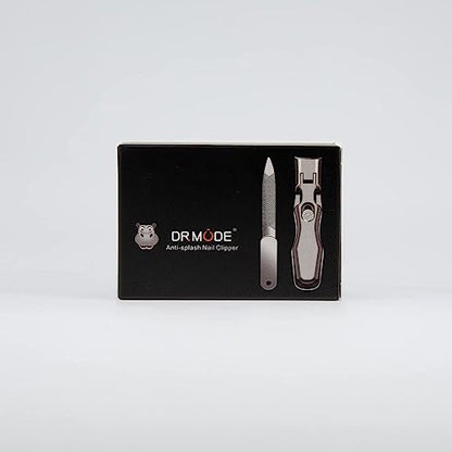 2024 New Nail Clippers for Thick Nails - DRMODE Wide Jaw Opening Nail Clippers with Catcher,Large Toenail Clippers Heavy Duty Nail Cutter with Sharp Curved Blade for Men Senior