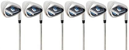 - LAZRUS GOLF Premium Golf Irons Set | (4,5,6,7,8,9) Steel Shaft Regular Flex Golf Clubs -