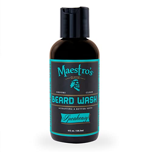 - Maestro's Classic BEARD WASH | Anti-Itch | Deep Cleaning | Non-Drying -