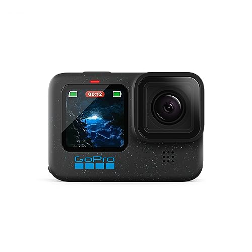 - GoPro HERO12 Black | Waterproof Action Camera | 5.3K60 Ultra HD Video -