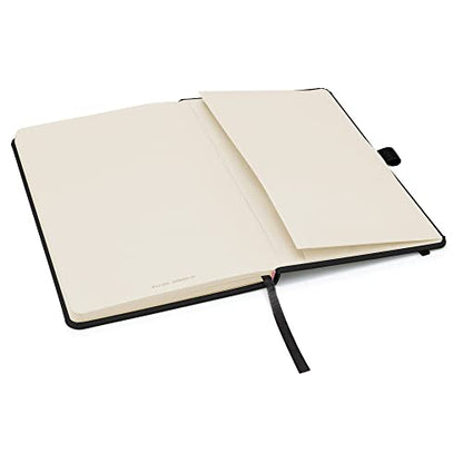 - Notes London Eco A5 Notebook | Lined Pages | Pen Loop -