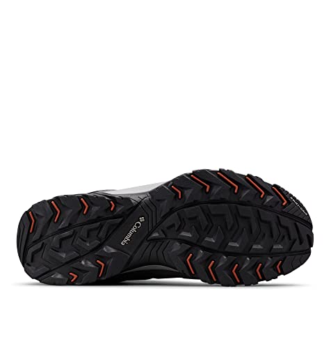 Columbia Men's Crestwood WP waterproof low rise hiking shoes, Grey (Graphite x Dark Adobe), 11 UK