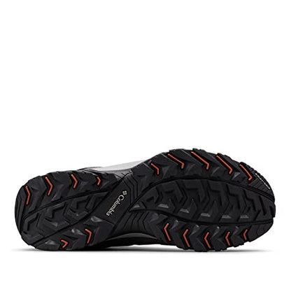 Columbia Men's Crestwood WP waterproof low rise hiking shoes, Grey (Graphite x Dark Adobe), 11 UK