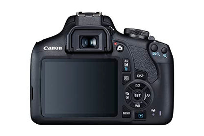 Canon EOS 2000D + EF-S 18-55mm III Lens - Easy-to-use DSLR Camera with a Versatile Lens, Ideal for Portraits and Landscapes
