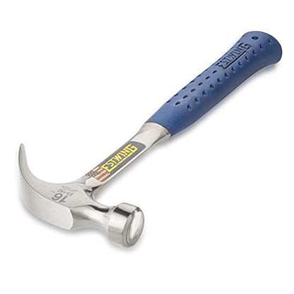 - Estwing 16-Ounce Claw Hammer | Nylon Vinyl Cushion Grip Handle -