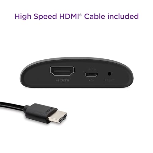- Roku Express (New, 2023) | HD Streaming Device with High-Speed HDMI Cable -
