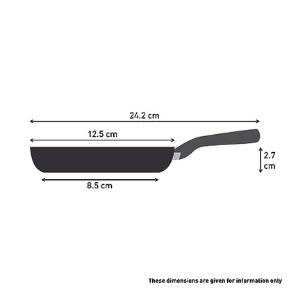- Tefal | Ideal Mini One Egg Wonder Non-Stick Frying Pan | 12 cm | Non Induction | Black-