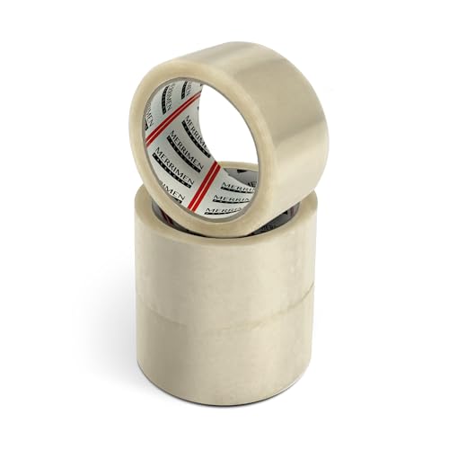 - Merrimen Strong Heavy Duty Clear Packaging Tape | (48MM x 66M) -