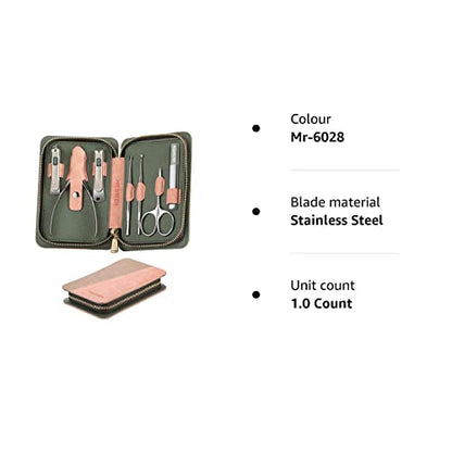 - Manicure Set | Nail Clipper Set | 7 in 1 Professional Manicure Pedicure Set -