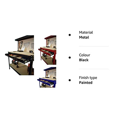 - Workbench With Pegboard Heavy Duty Garage Work Bench