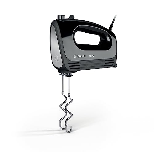 Bosch CleverMixx MFQ2420BGB Hand Mixer, 400 W - Black & Stainless Steel