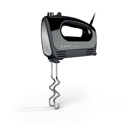 Bosch CleverMixx MFQ2420BGB Hand Mixer, 400 W - Black & Stainless Steel