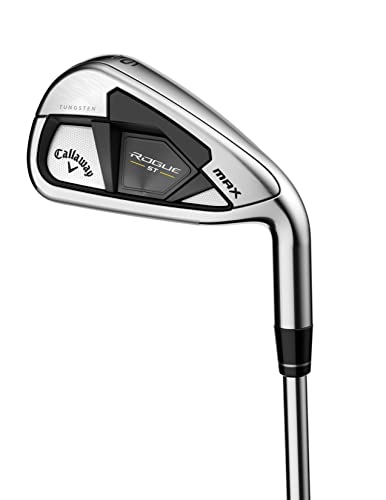 Callaway Golf Rogue ST Max Iron Set (Right Hand, Graphite Shaft, Light Flex, 6 Iron - PW, AW, Set of 6 Clubs)