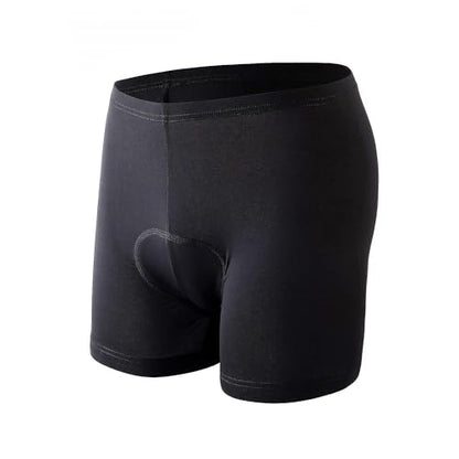 Cycling Shorts Mens, Sportneer Men's 3D Cycle Shorts Cycling Underwear Shorts Anti-Slip Design, Breathable & Adsorbent,Black