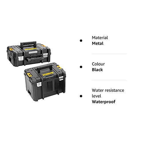 - Dewalt DWST1-70703 TStak II Carry Case | DWST1-71195 TSTAK VI Deep Tool Box -