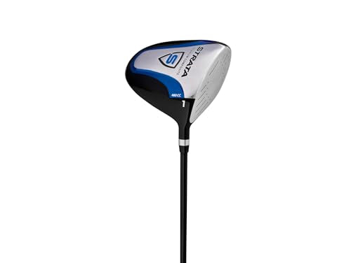 - Strata Men's Right Hand Golf Club Package Set | 12 Piece | Blue -