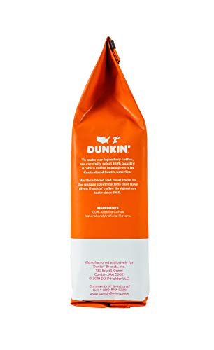 - Dunkin' Donuts French Vanilla Ground Coffee | 453 g -