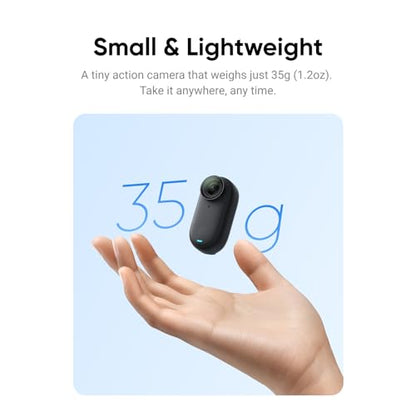 - Insta360 GO 3 (128GB) | Vlogging Camera for Creators | Vloggers with Flip Touchscreen -