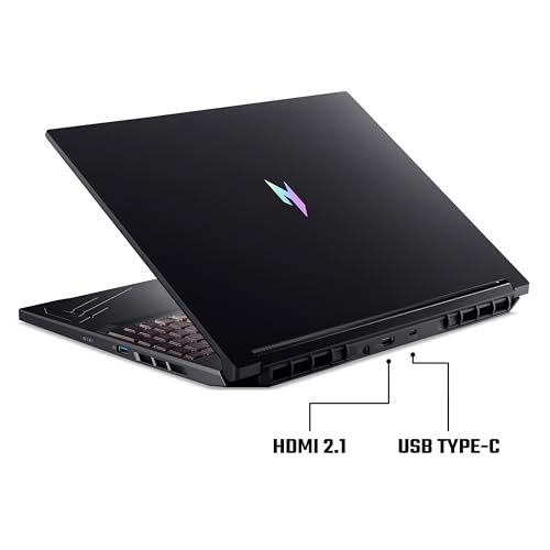 Acer Nitro V 16 ANV16-41 Gaming Laptop - AMD Ryzen 7 8845HS, 16GB, 1TB SSD, NVIDIA GeForce RTX 4060 8G, 16" WUXGA IPS 165Hz, Windows 11, Black