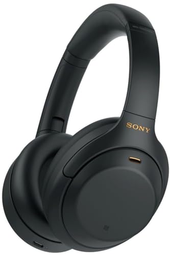 - Sony WH-1000XM4 Noise Cancelling Wireless Headphones | 30 hours battery life | Over Ear style | Optimised for Alexa and the Google Assistant | Black -