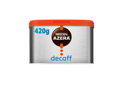 - NESCAFÉ Azera Americano Decaf Instant Coffee | 420g Tin -