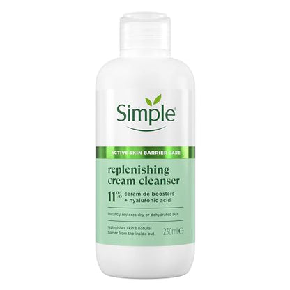 - Simple Replenishing Cream Cleanser Face Cleanser|  Suitable For Most Sensitive Skin -