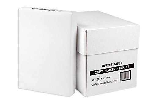 - Value Copier Paper Multifunctional Ream-Wrapped 75/80gsm A4 White -