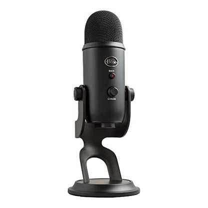 - Logitech Blue Yeti USB Microphone | Streaming | Podcasting | Studio and Computer Condenser Mic-