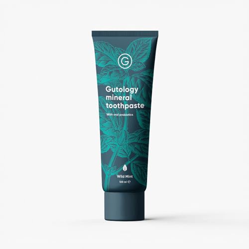 - Gutology Natural Probiotic Toothpaste | 120ml | Fluroide Free Hydroxyapatite Toothpaste -