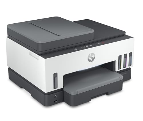 - HP Smart Tank 7605 All-in-One Wireless Inkjet Printer | 35 Page Automatic Document Feeder -
