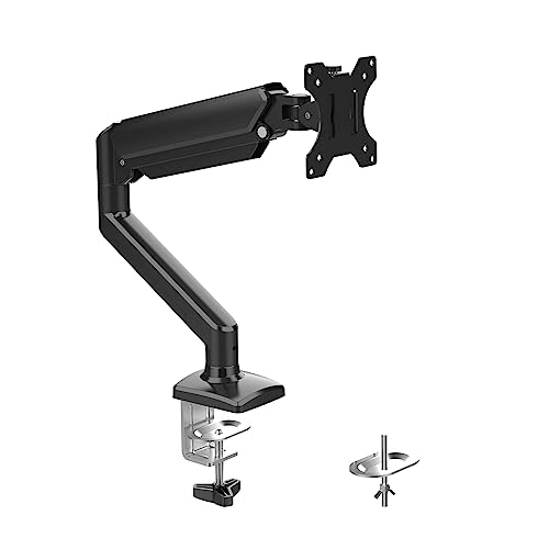 - GRIFEMA GB2003-1 Single Monitor Arm Desk Mount | 13" to 32" Screen | Gas Spring Single Monitor Stand -