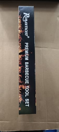 - ROMANTICIST 30pcs BBQ Grill Tool Set | Heavy Duty Stainless Steel Grill Utensils Set -