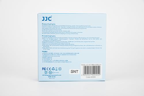 - JJC Wireless Remote Shutter Release Intervalometer Timer -