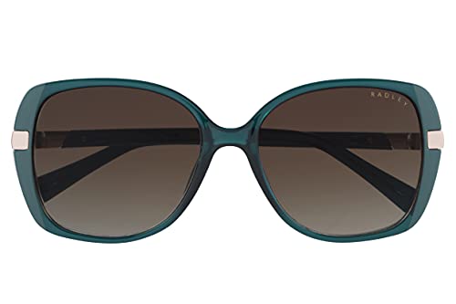 - RADLEY MORWENNA Women's Sunglasses | 107 Gloss Crystal Green/Brown Gradient | 57/17/140 -