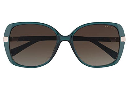 - RADLEY MORWENNA Women's Sunglasses | 107 Gloss Crystal Green/Brown Gradient | 57/17/140 -