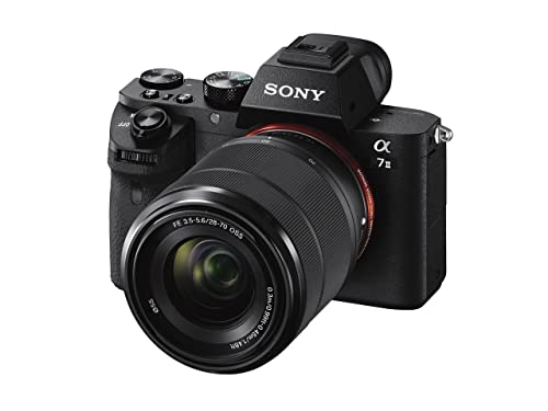 - Sony Alpha 7 II | Full-Frame Mirrorless Camera | With Sony 28-70 mm f/3.5-5.6 Zoom Lens | 24.3 Megapixels | Black -