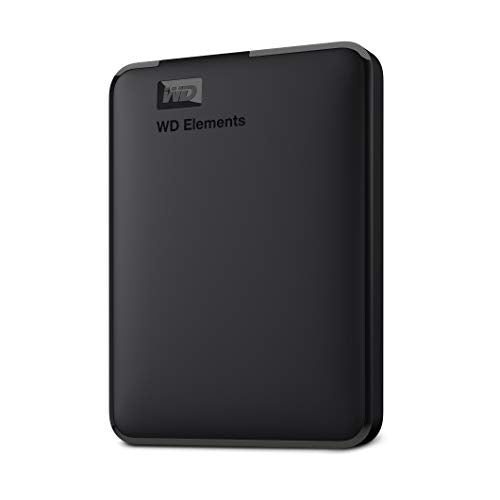 - WD 2TB Elements portable external hard drive, USB 3.0 interface, portable external storage