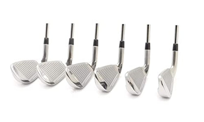- LAZRUS GOLF Premium Golf Irons Set | (4,5,6,7,8,9) Steel Shaft Regular Flex Golf Clubs -