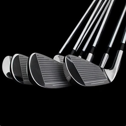 - LAZRUS GOLF Premium Golf Irons Set | (4,5,6,7,8,9) Steel Shaft Regular Flex Golf Clubs -