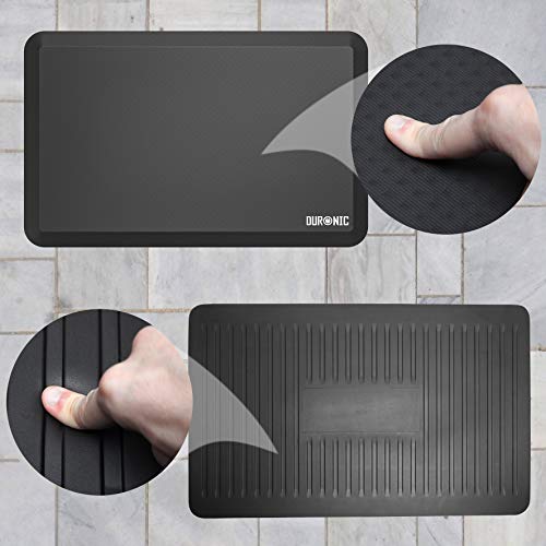 - Duronic Anti-Fatigue Mat DM-MAT1 Ergonomic Design for Home | Office Sit Stand Desk Floor Mat | Waterproof Standing With Memory Foam -