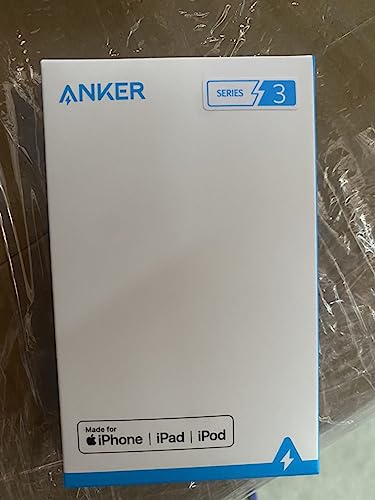 Anker iPhone Charger Cable, 6 ft , 331 Premium Nylon USB-A to Lightning Cable, MFi Certified iPhone Cable for iPhone SE/Xs/XS Max/XR/X/8 Plus/7/6 Plus, iPad, and More