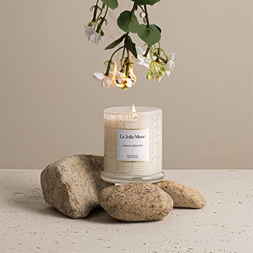 - La Jolíe Muse Scented Candles Gifts for Women | Large Jasmine Candle Gift Set -