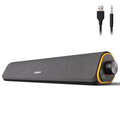 - SOULION R50 PC Speakers | Bluetooth & 3.5 mm Computer Speakers USB Powered -