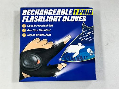 - GREENEVER Dad Gifts | Led Gloves With Lights - Led Gloves With Waterproof Lights | Rechargeable -