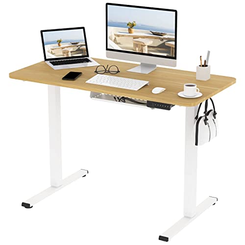 - FLEXISPOT Electric Height Adjustable Standing Desk | 120 * 60cm | Sit Stand Desk Adjustable Desk -