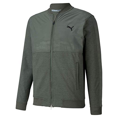 - PUMA Golf | 2020 Men's Cloudspun Stlth Camo Jacket | Thyme -