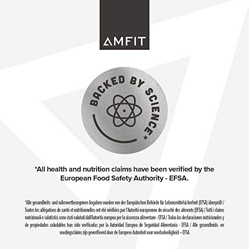 Amazon Brand - Amfit Nutrition Whey Protein Powder, Chocolate Hazelnut Flavour, 33 Servings, 1 kg (Pack of 1)