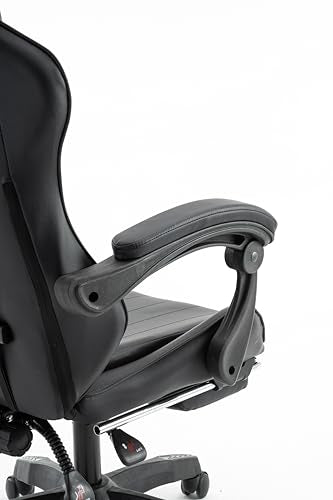 - Millhouse Gaming Racing Desk Chair | Adjustable Computer Office Chair | Lumbar with Footrest and Head Pillow -